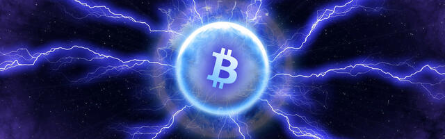 Bitcoin Lightning Network uitleg wallpaper achtergrond moet ervoor zorgen dat Bitcoin eindelijk gebruikt kan worden voor de massa