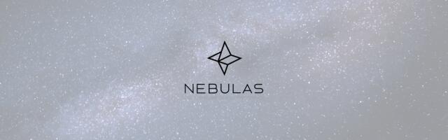 Nebulas coin achtergrond