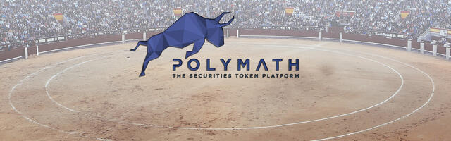 Polymath (POLY) coin logo wallpaper background 
