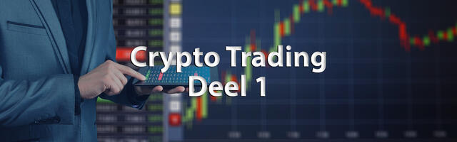 Crypto trading deel 1 achtegrond afbeelding.