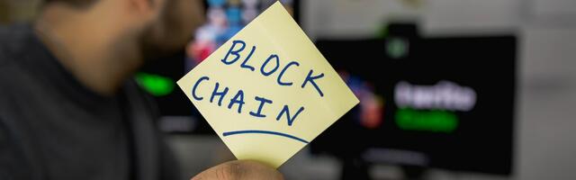 Blockchain weergeven op een notitie