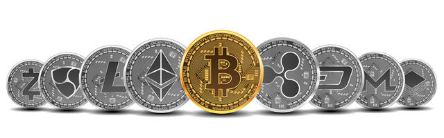 Crypto logo weergeven