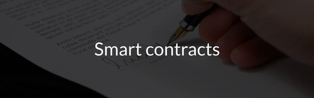 Smart contracts / slimme contracten