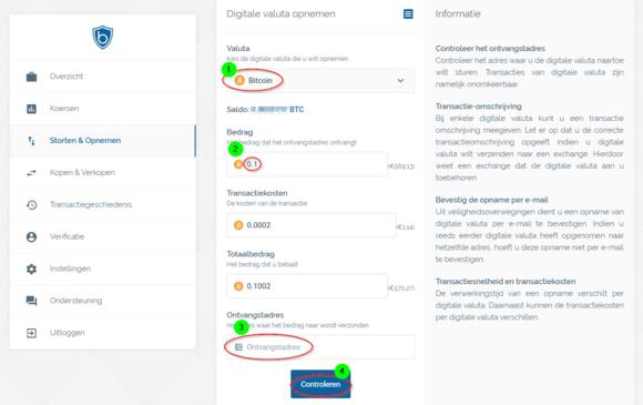 Crypto kopen op Binance Stap 6 Bitcoins versturen gegevens invullen. Alle velden worden aangegeven die je in dient te vullen. Deze worden hieronder ook nog allemaal aan je uitgelegd.