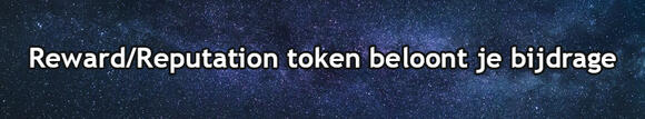 Uitleg reward en reputation token