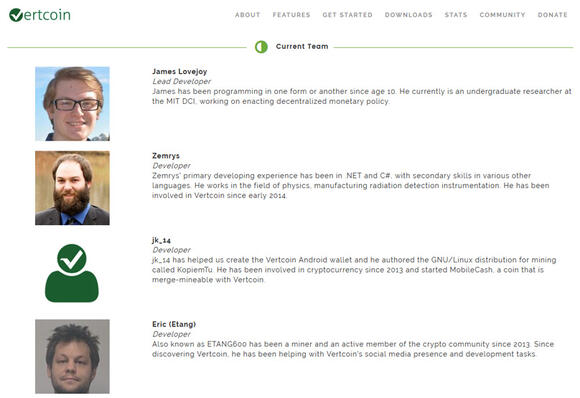 Vertcoin team