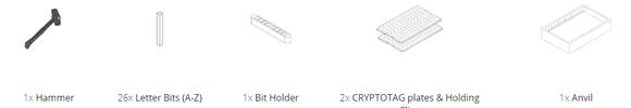 Cryptotag unboxing