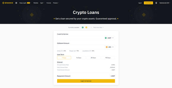 how to get a loan on your crypto
