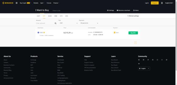 Binance Peer To Peer Trading