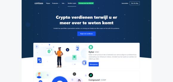 Coinbase earn