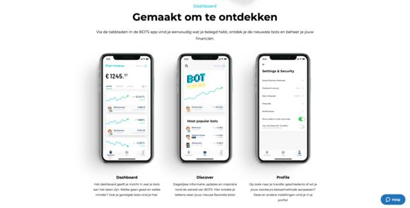 BOTS van RevenYOU applicatie