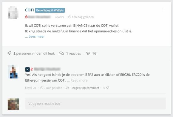 crypto community nederland belgie
