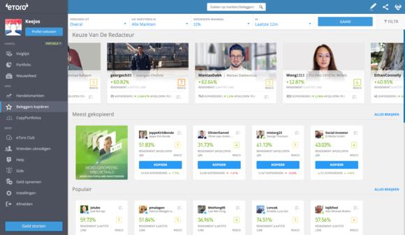 beleggers kopieren etoro