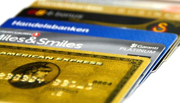 Various creditcards