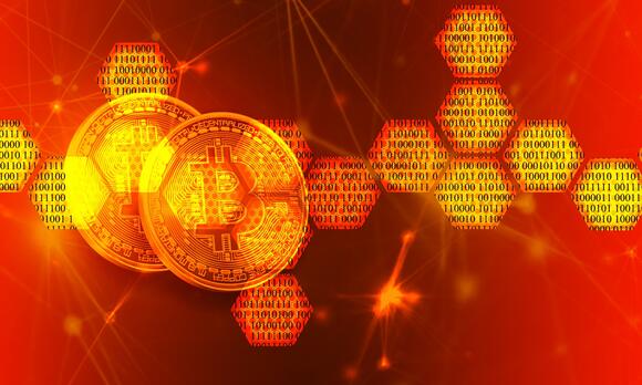 Blockchain munten samen met het blockchain systeem