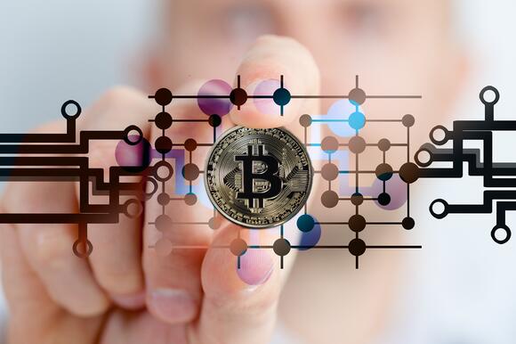 Bitcoin met chip