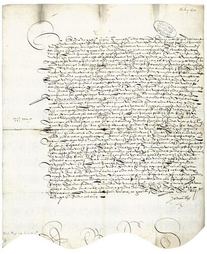 Termijncontract uit 1611