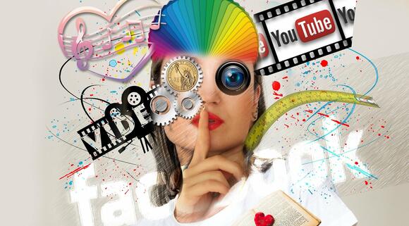 Dverse moderne social media