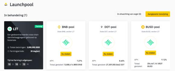 Launchpool Binance