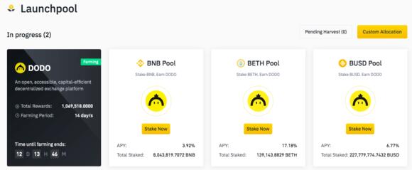 Launchpool Biance