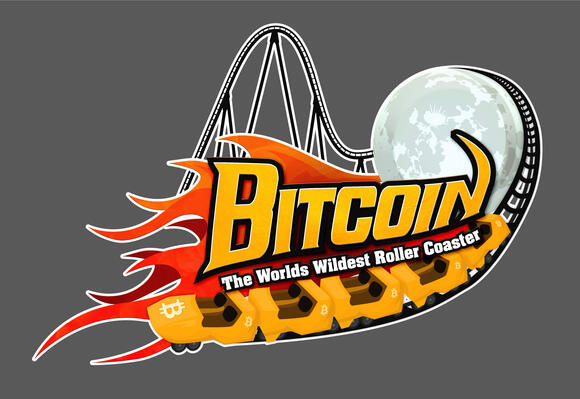 De Bitcoin achtbaan rit