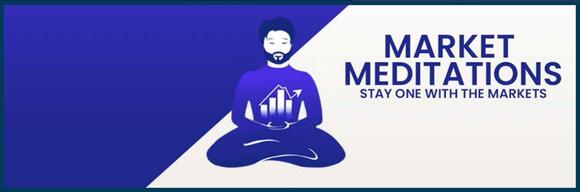 Market meditations banner van Koroush Ak
