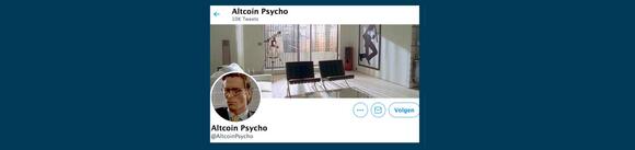 Twitter account Altcoin Psycho