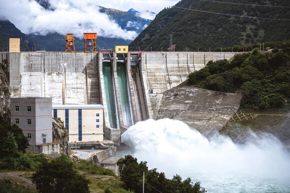 Bitcoin waterkrachtcentrale energie