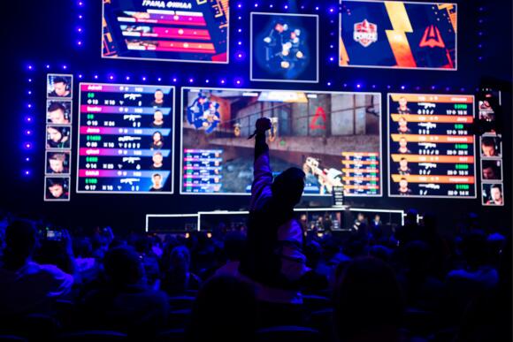eSports gaming event in Moskou in 2019