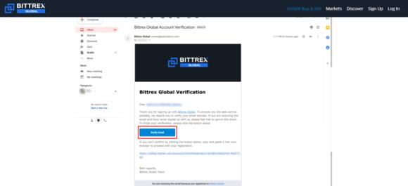 Verificatie e-mail in je e-mail box