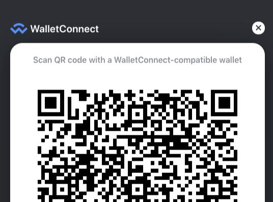 QR WalletConnect