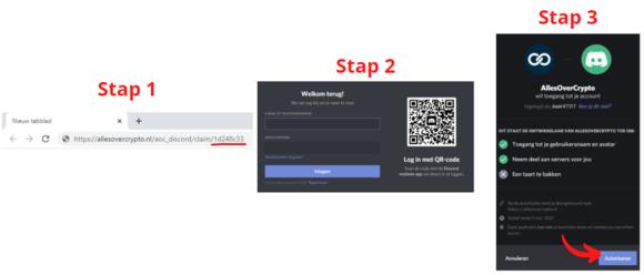 Code verzilveren in Discord
