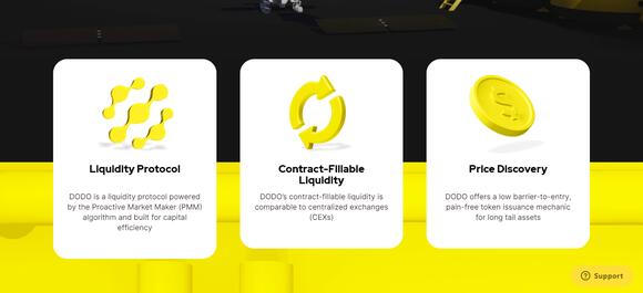 Main features van het DODO project