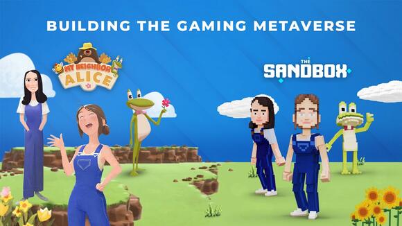 Metaverse partnership The Sandbox en ALICE