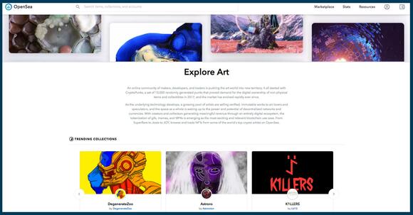 OpenSea Art