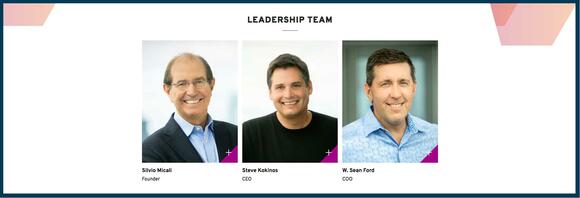 leaderschip team Algorand