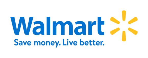 Het logo van Walmart