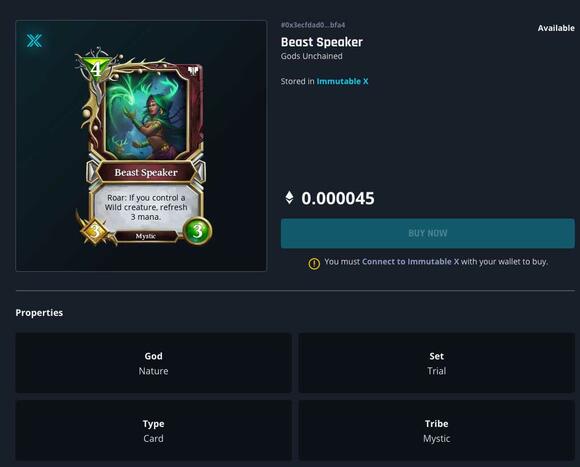 card Beast Speaker
