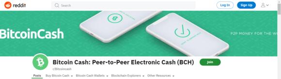 De Reddit-community van Bitcoin Cash (BCH)