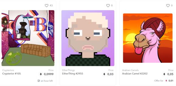 De NFT-marktplaats op OpenSea.io