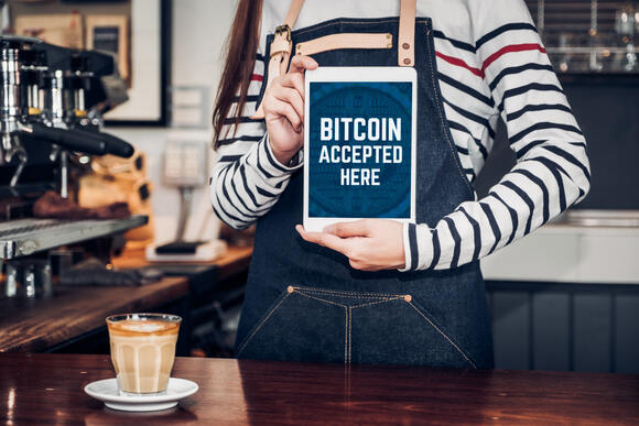 Bitcoin geaccepteerd als betaalmiddel