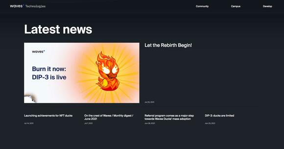 Waves site