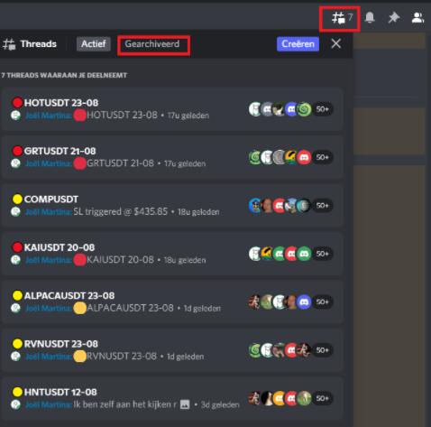 Discord thread