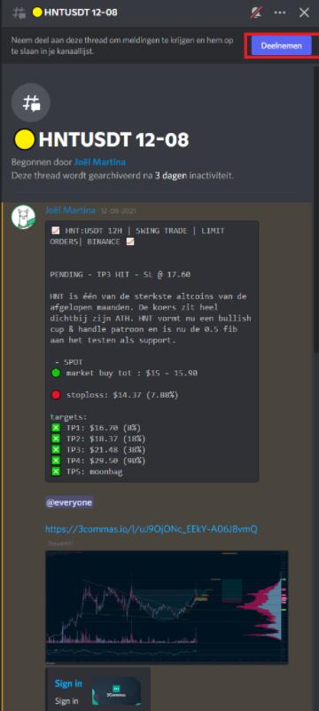Discord thread