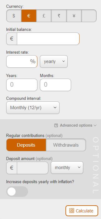 compound calculator