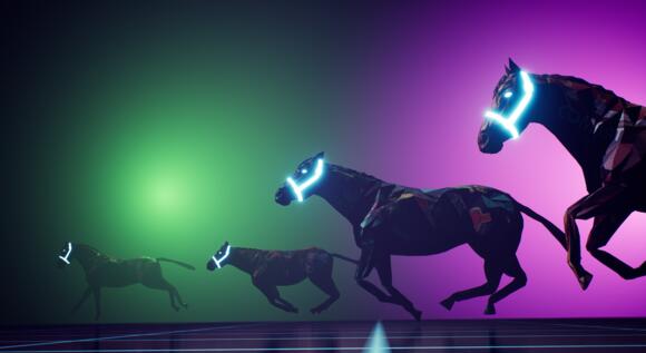Een Zed Run race