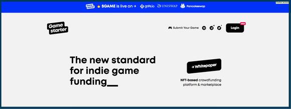 Gamestarter launchpad