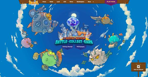 Axie Infinity site