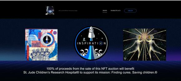 NFT into space launch