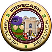 Het logo van de cryptomunt Pepe Cash.